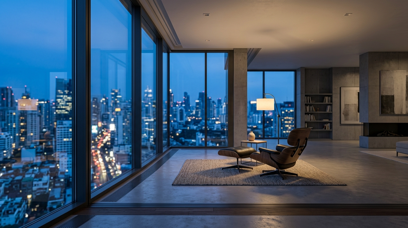 The Architecture of Quietude in High Density Enclaves