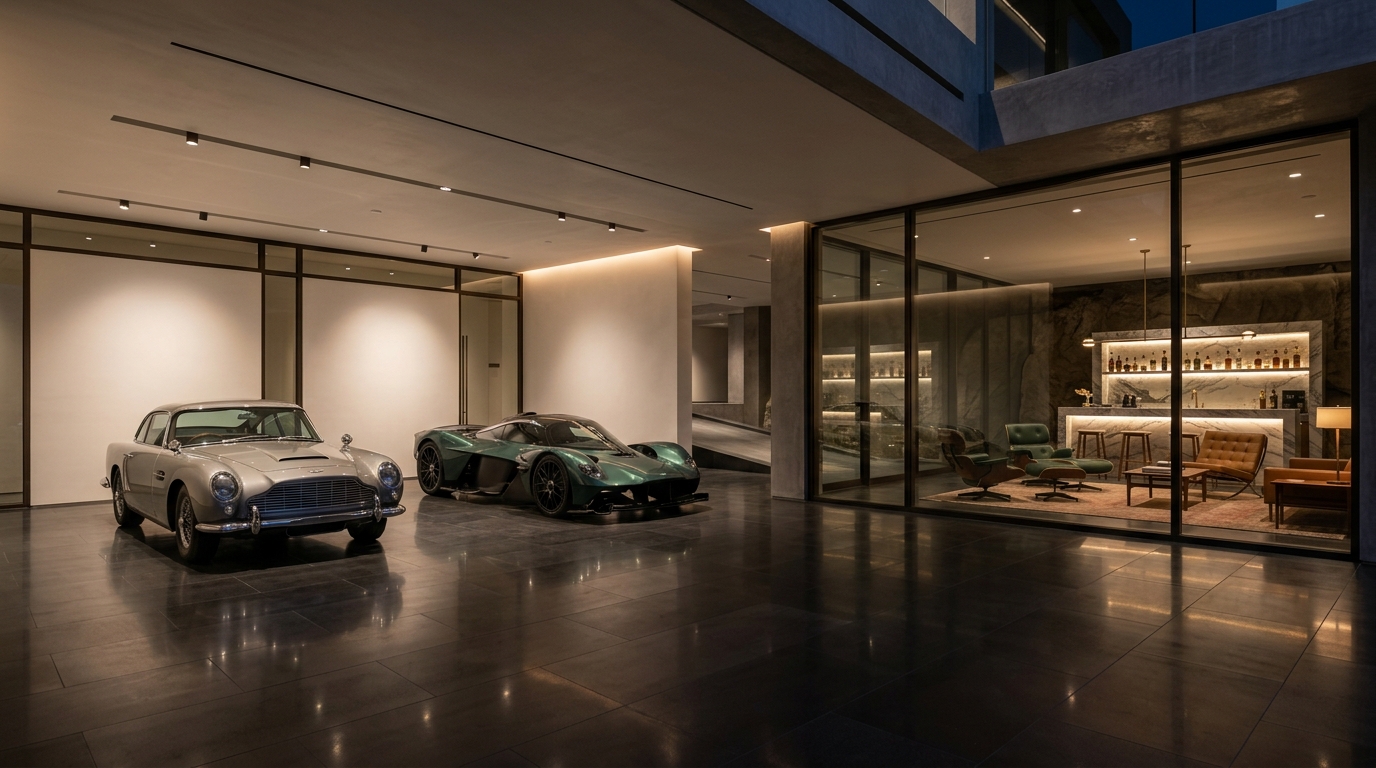 Why Subterranean Automotive Galleries Command Premia in the Platinum Triangle