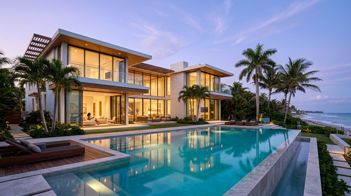 A Masterpiece of Coastal Refinement on Caribbean Road