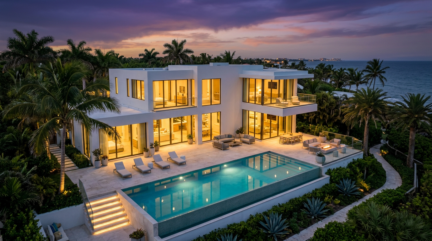 A Private Coastal Sanctuary Rises on the Palm Beach Esplanade