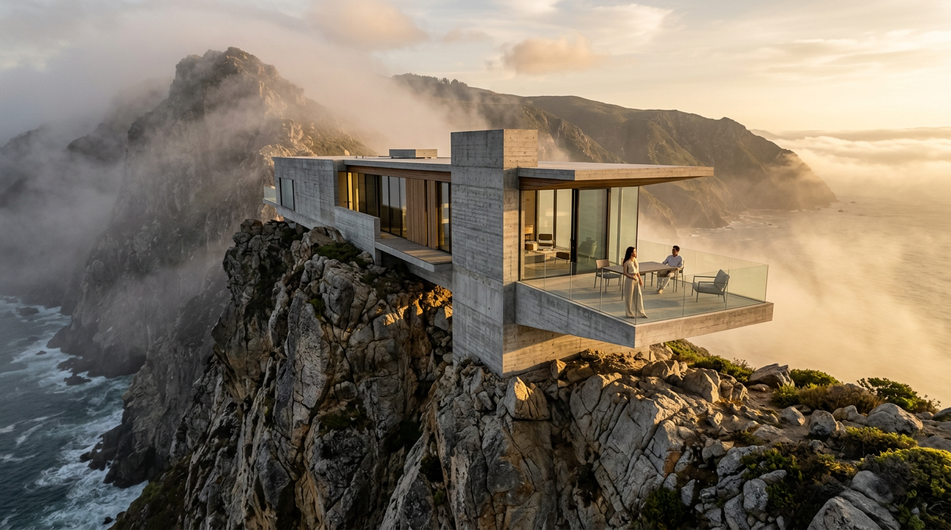 The Finite Geometry of Topographical Scarcity