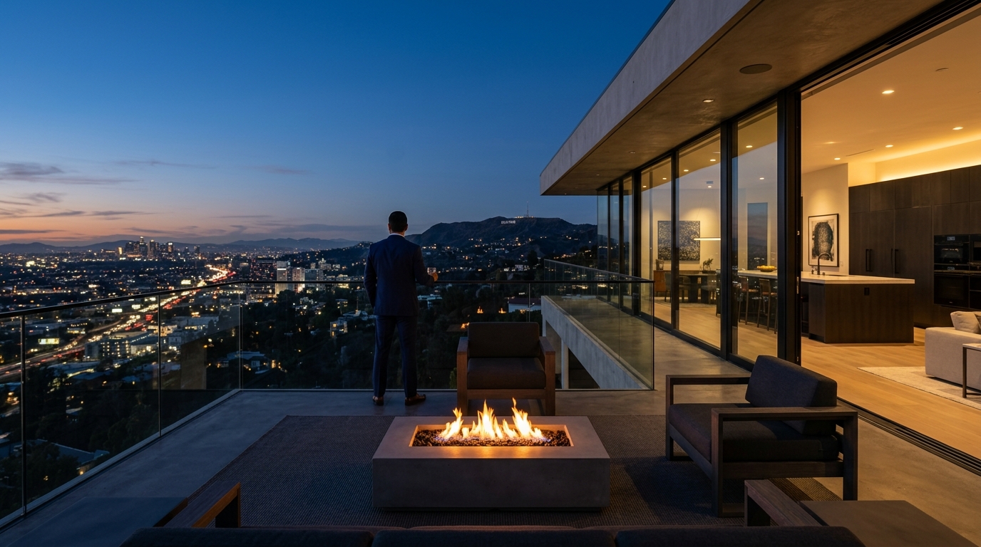 Why Unobstructable View Corridors Command a 30% Premium in Los Angeles Hillside Markets