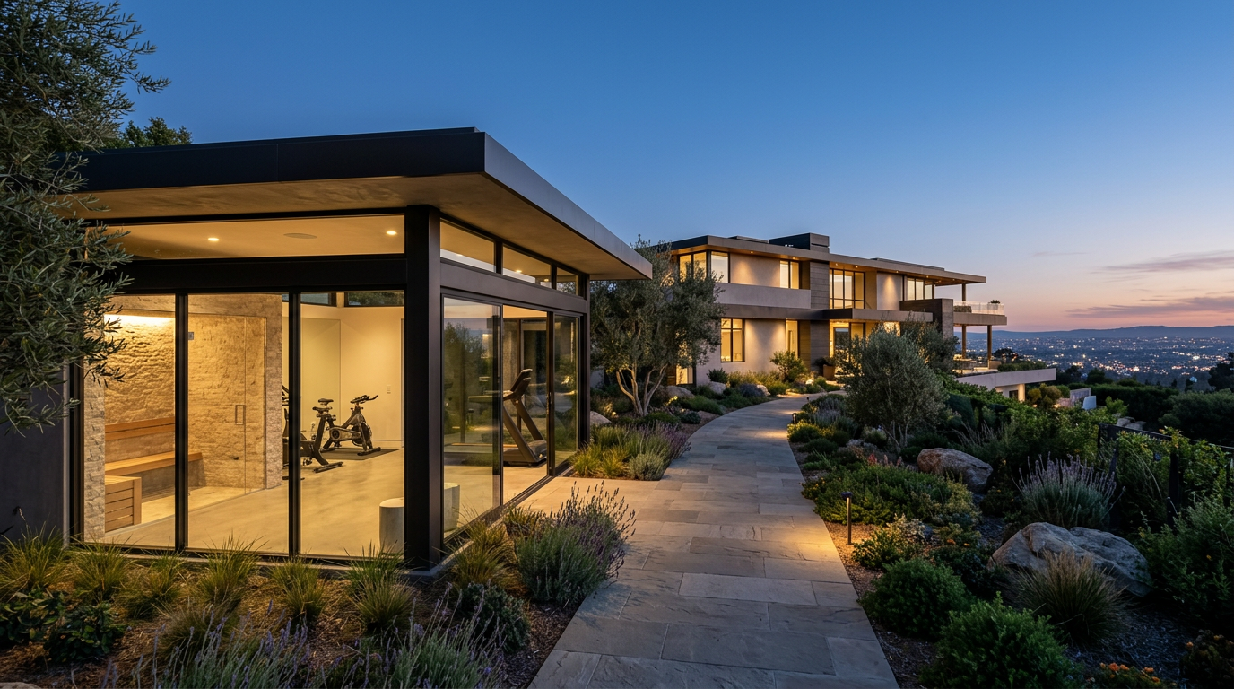 Why Detached Wellness Pavilions Outpace Main House Appraisals in Bel Air